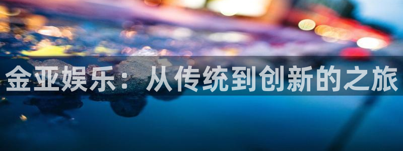 先锋娱乐登陆：金亚娱乐：从传统到创新的之旅